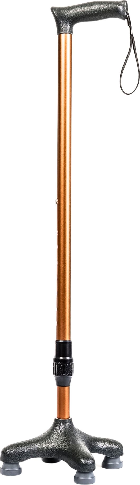 bos medicare surgical Adjustable Quad Base Walking Stick for Elderly Balance & Anti-Slip Support Walking Stick-picture-14