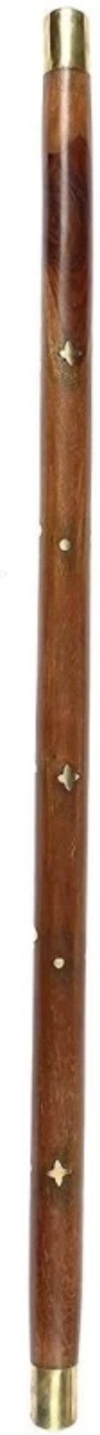 sanvi creation mart Handmade wooden morning swagger sticks 23 inche Pack Of 1 Walking Stick-picture-12