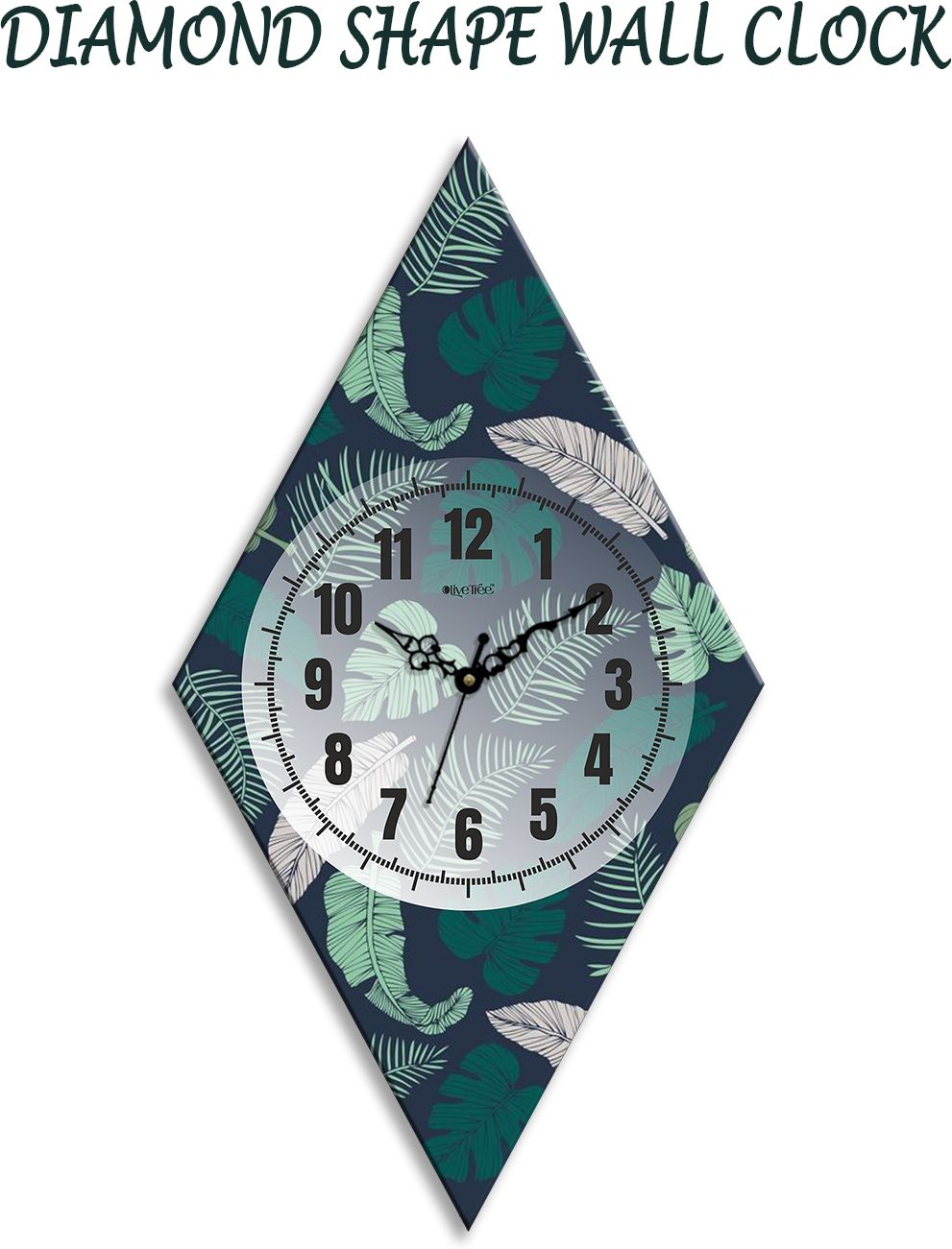 olive tree Analog 60 cm X 25 cm Wall Clock-picture-48