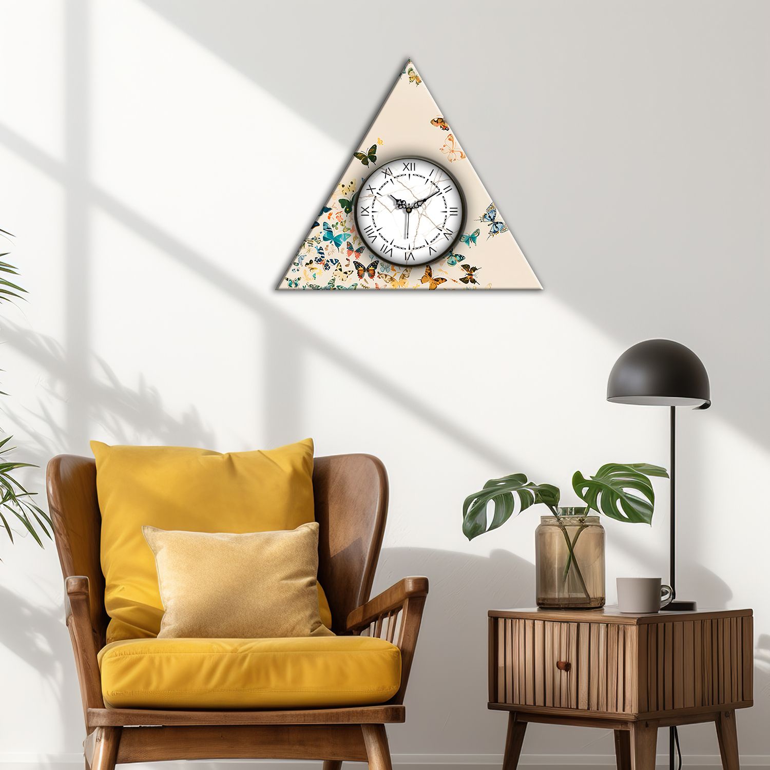olive tree Analog 37 cm X 32 cm Wall Clock-picture-22