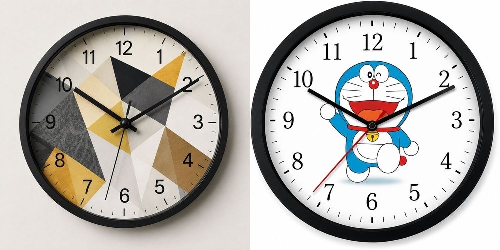 harsh creative villa Analog 25 cm X 25 cm Wall Clock-picture-42