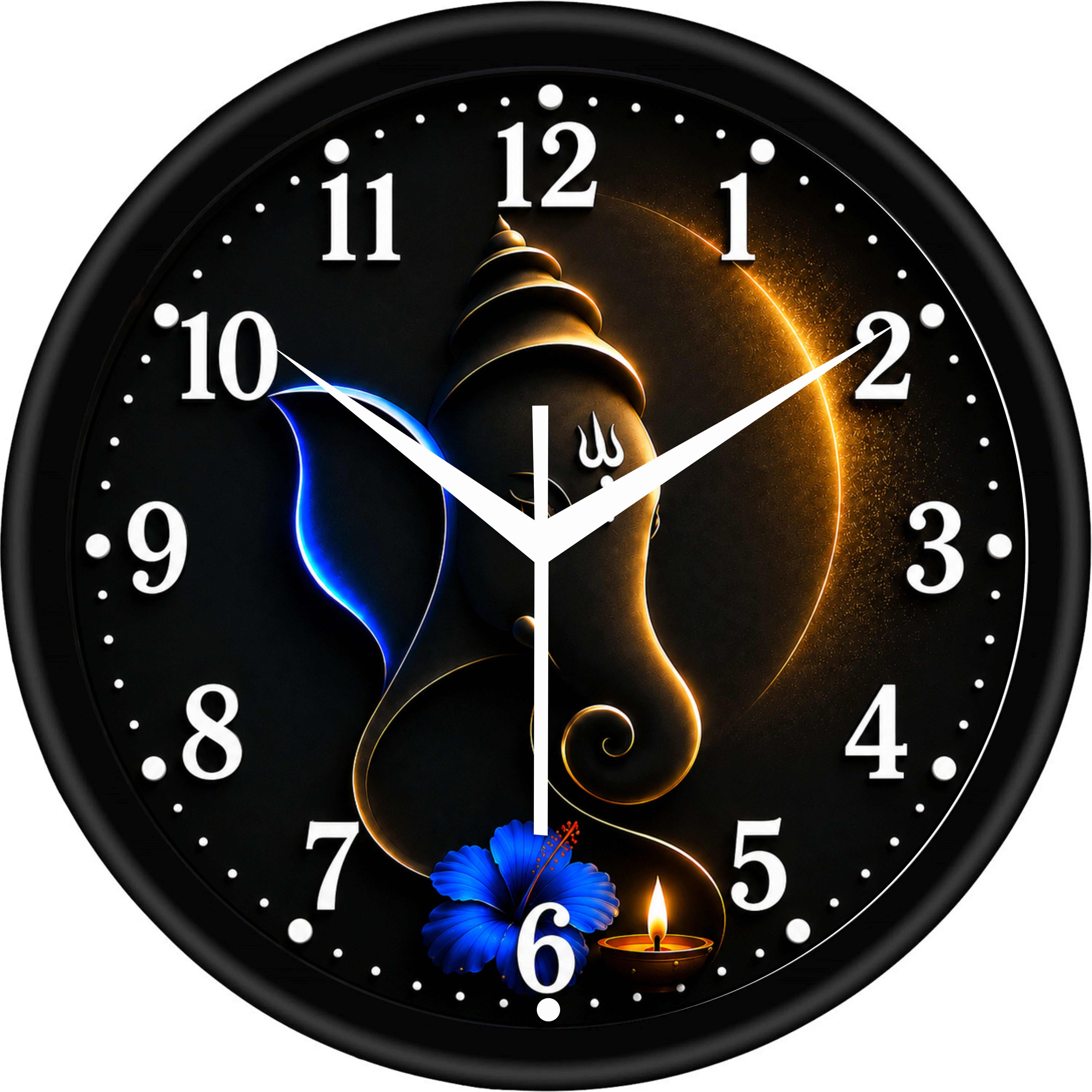 Analog 26 cm X 26 cm Wall Clock-image-43