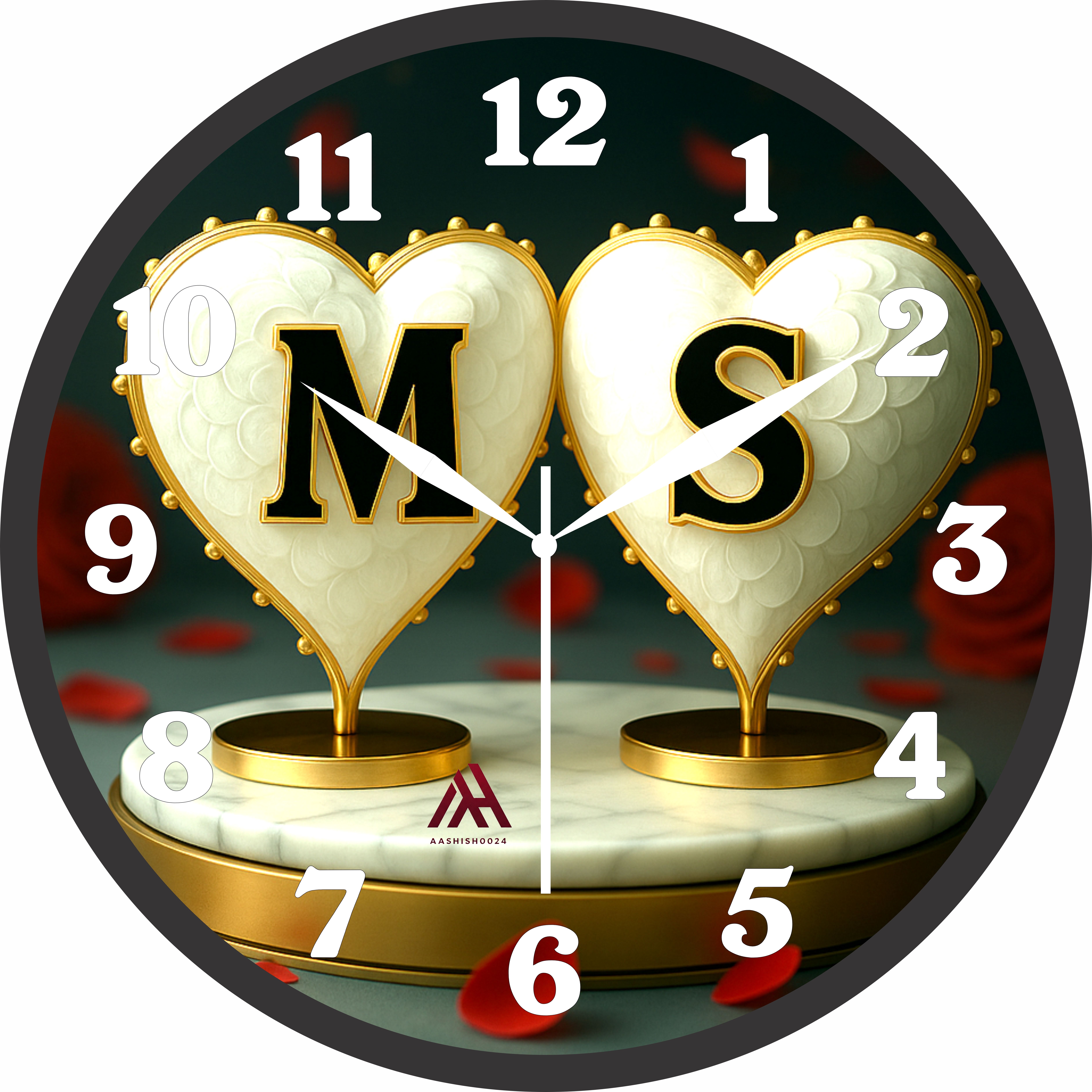 Analog 25 cm X 25 cm Wall Clock