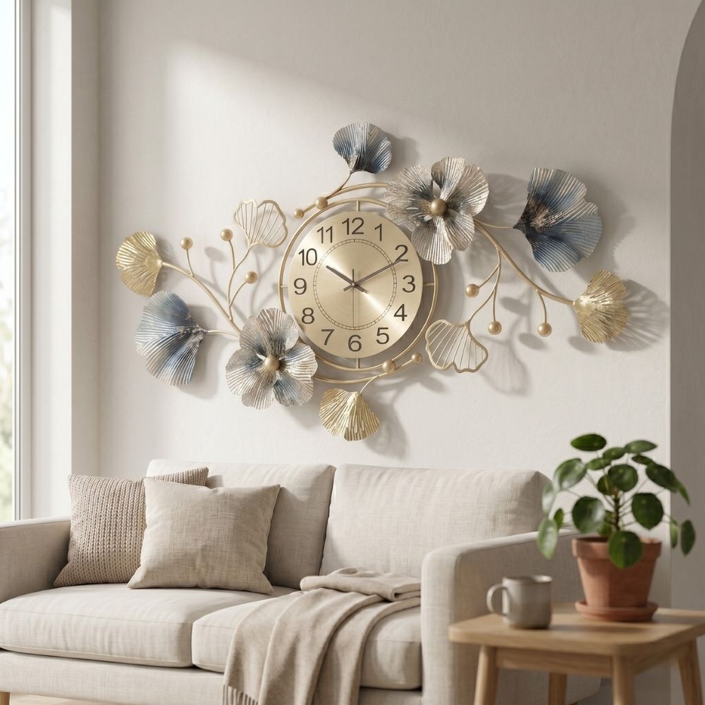 Analog 75 cm X 25 cm Wall Clock-image-5