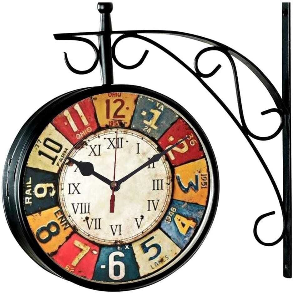 vintcraft Analog 20 cm X 20.8 cm Wall Clock-picture-17