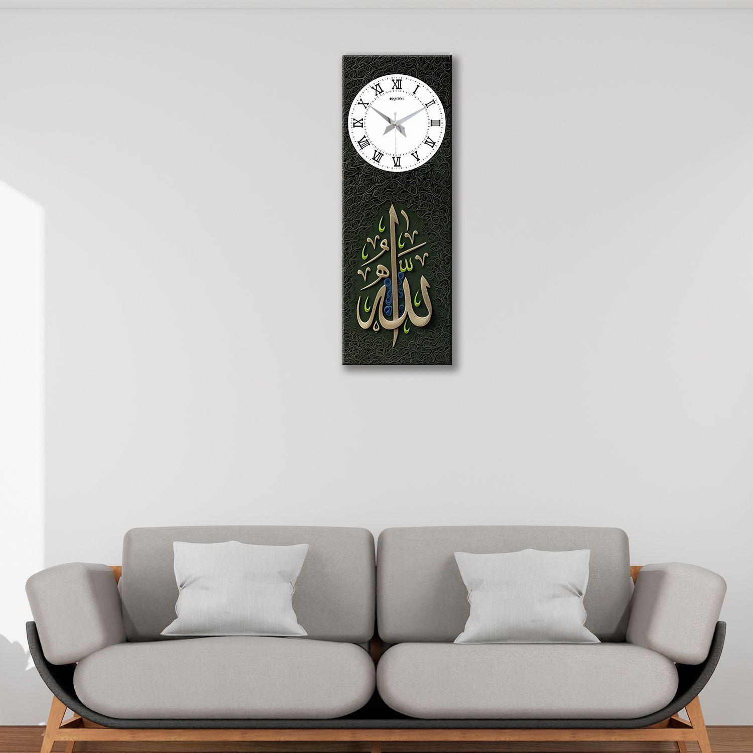 olive tree Analog 60 cm X 20 cm Wall Clock-picture-14