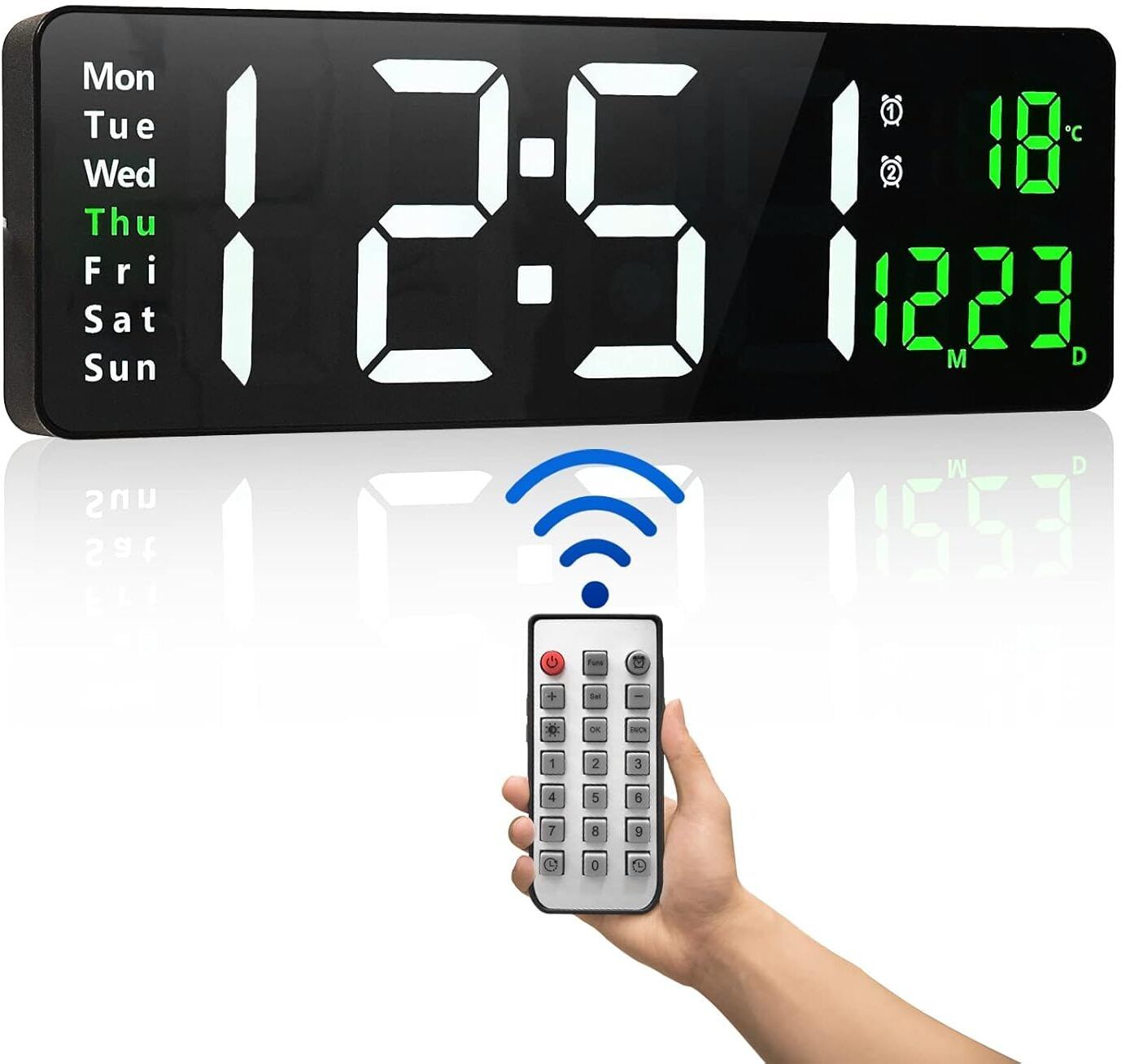 xylos Digital 16 inch display Clock-picture-28