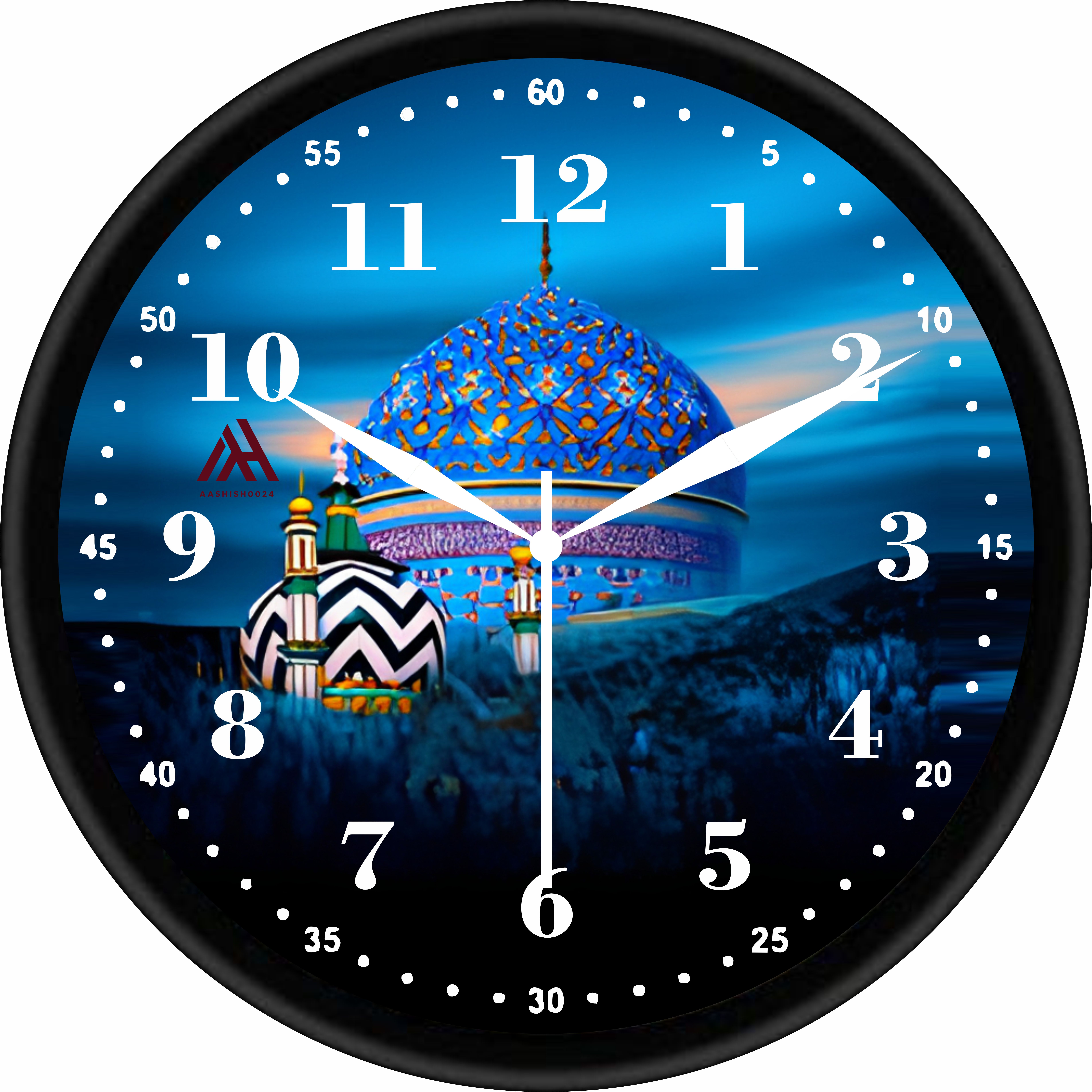 aashish.enterprises Analog 25 cm X 25 cm Wall Clock-picture-22