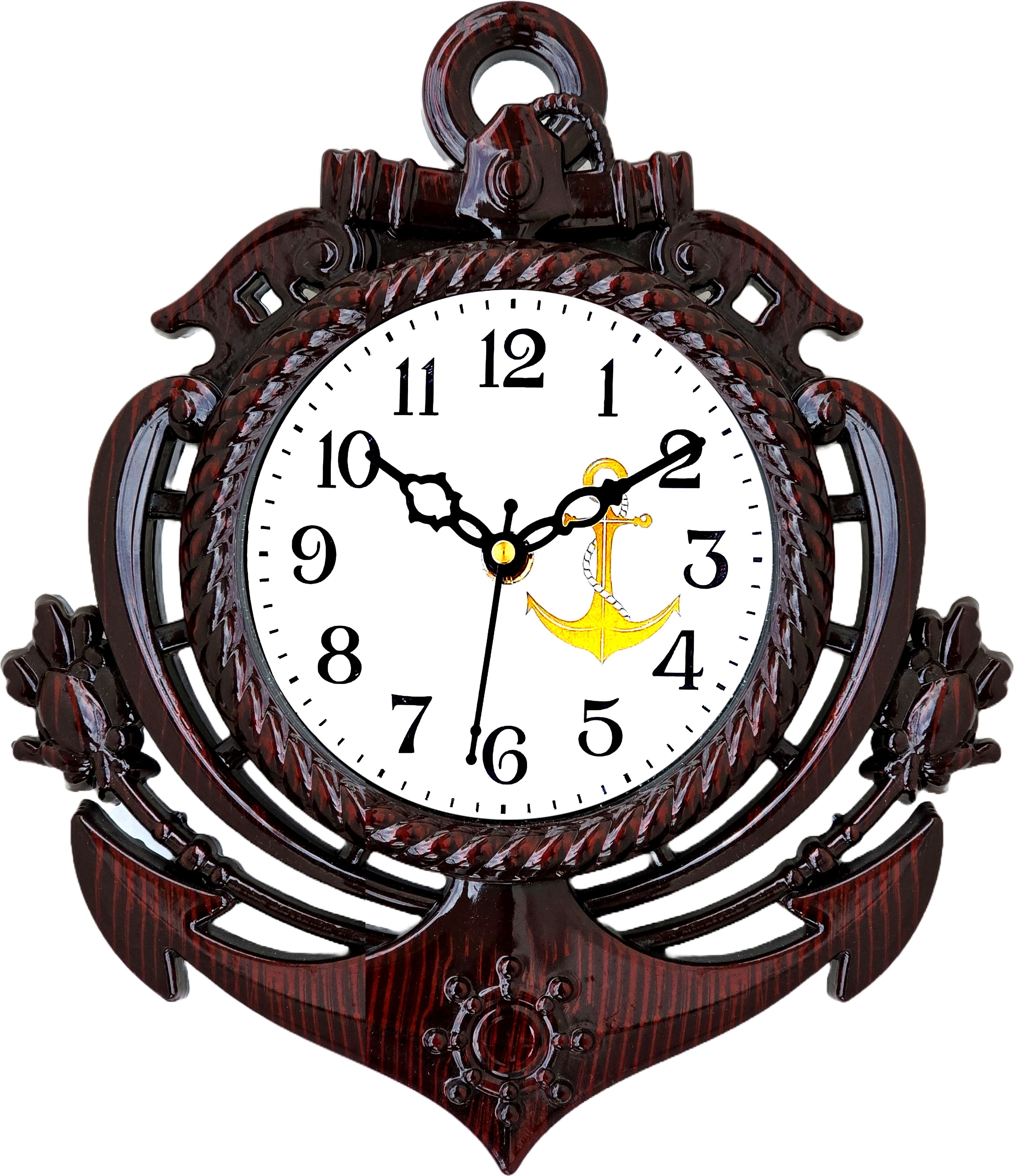 grabbasket Analog 25 cm X 22 cm Wall Clock-picture-24