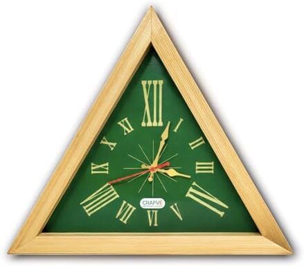 crafve Analog 35.5 cm X 30.7 cm Wall Clock-picture-21