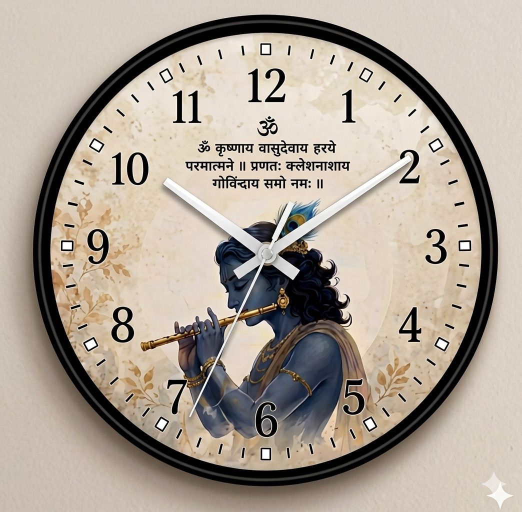 Analog 25 cm X 25 cm Wall Clock-image-4