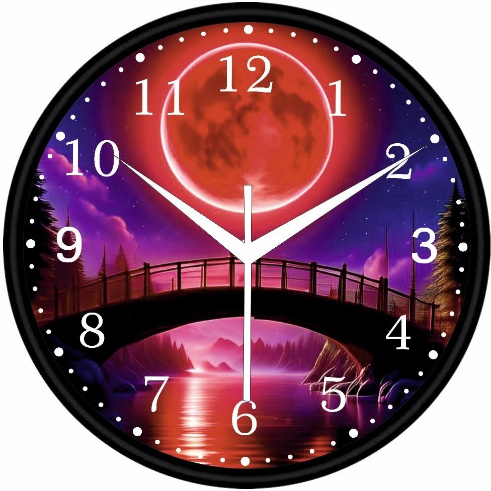 decordrift Analog 25.5 cm X 25.5 cm Wall Clock-picture-43