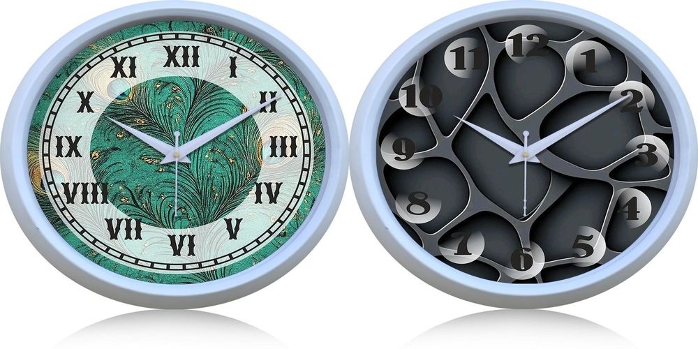 ujjawal enterprise Analog 26 cm X 26 cm Wall Clock-picture-33