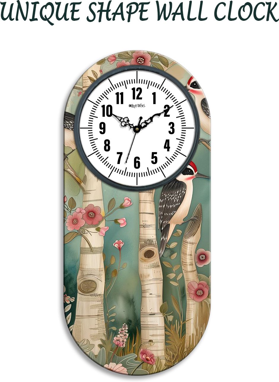 olive tree Analog 46 cm X 20 cm Wall Clock-picture-13