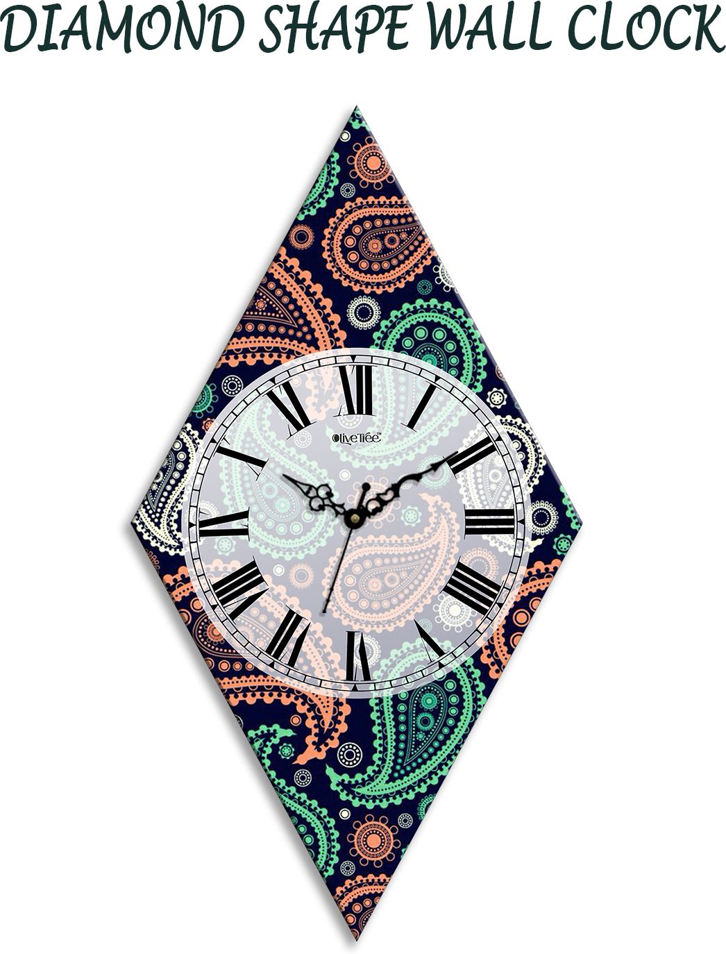 olive tree Analog 60 cm X 25 cm Wall Clock-picture-47