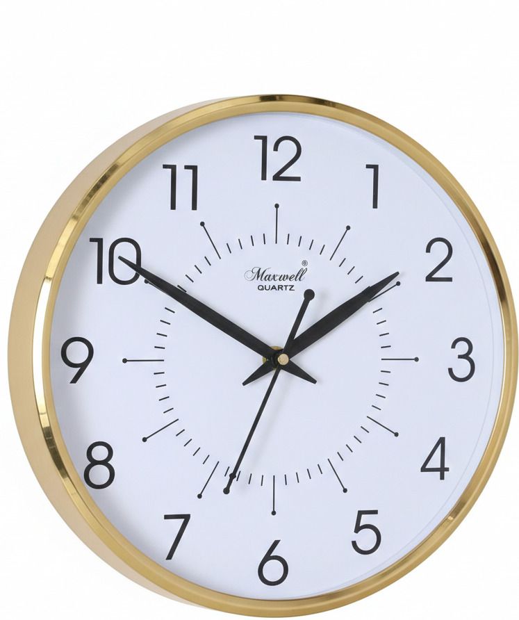 Analog 33 cm X 16 cm Wall Clock