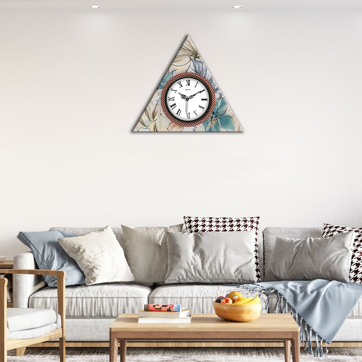olive tree Analog 37 cm X 32 cm Wall Clock-picture-12