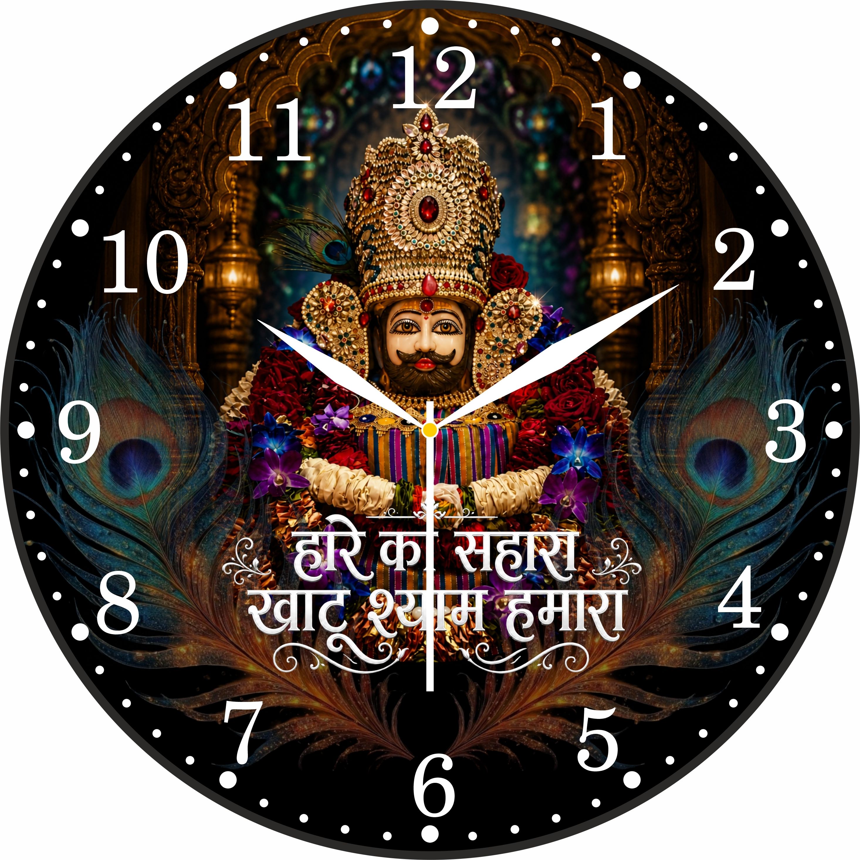 amerakart Analog 25.4 cm X 25.4 cm Wall Clock-picture-17