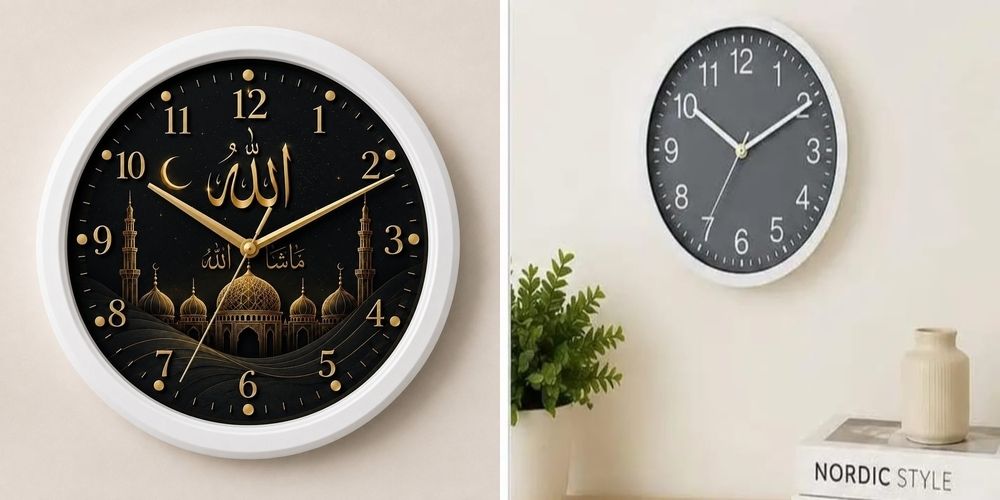ujjawal enterprise Analog 26 cm X 26 cm Wall Clock-picture-21