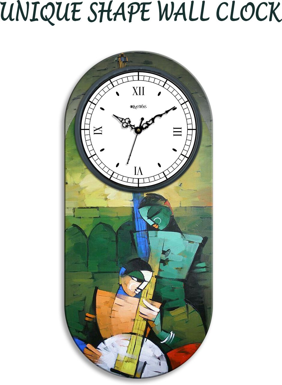olive tree Analog 46 cm X 20 cm Wall Clock-picture-3