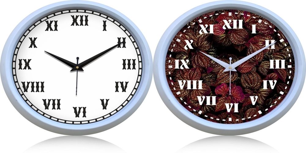 ujjawal enterprise Analog 26 cm X 26 cm Wall Clock-picture-19
