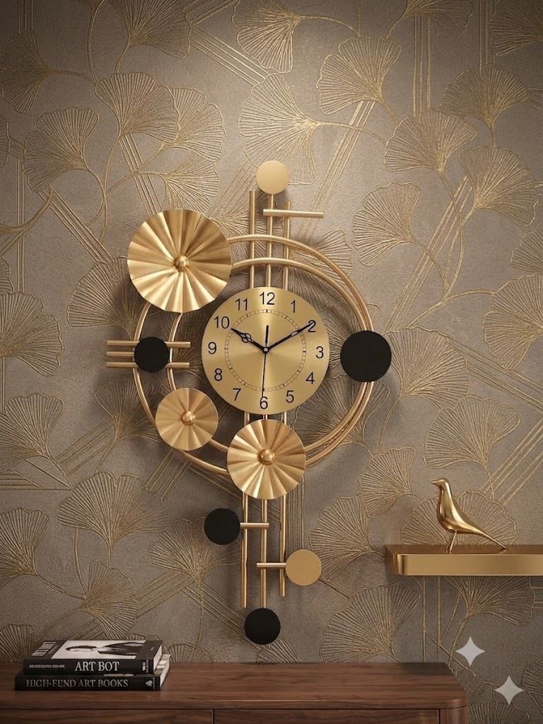 la beau decor Analog 20 cm X 25 cm Wall Clock-picture-13