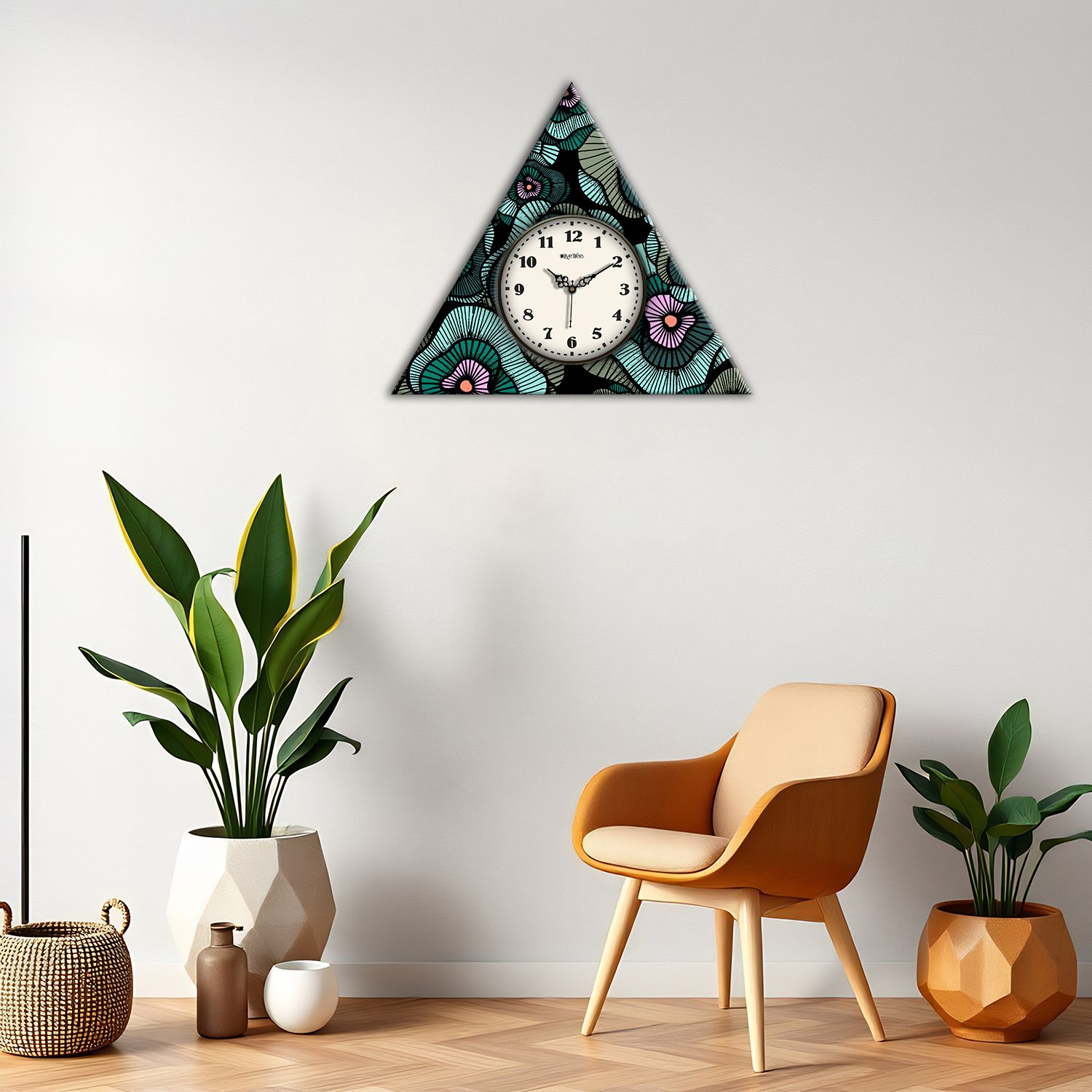 olive tree Analog 37 cm X 32 cm Wall Clock-picture-30
