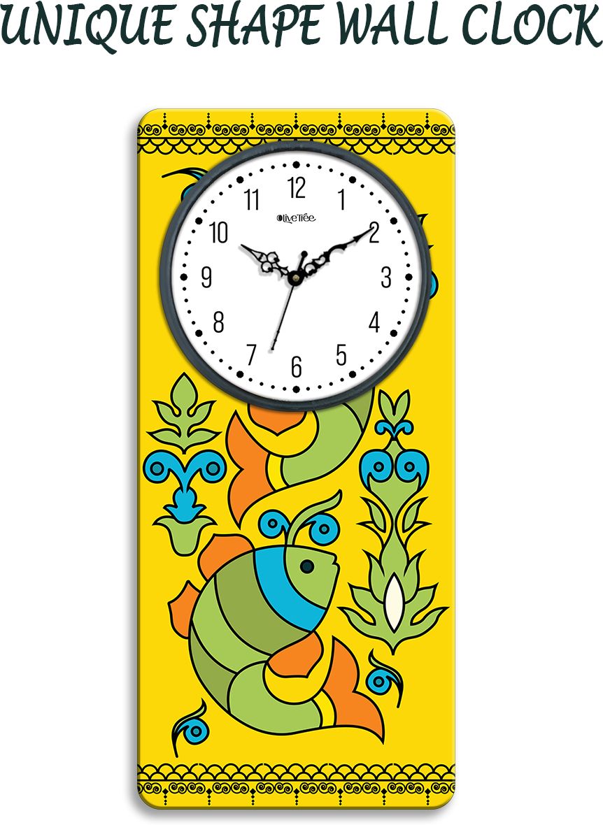 olive tree Analog 60 cm X 38 cm Wall Clock-picture-7