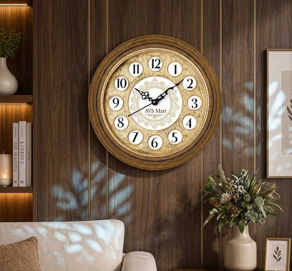 avs mart Analog 29 cm X 29 cm Wall Clock-picture-21