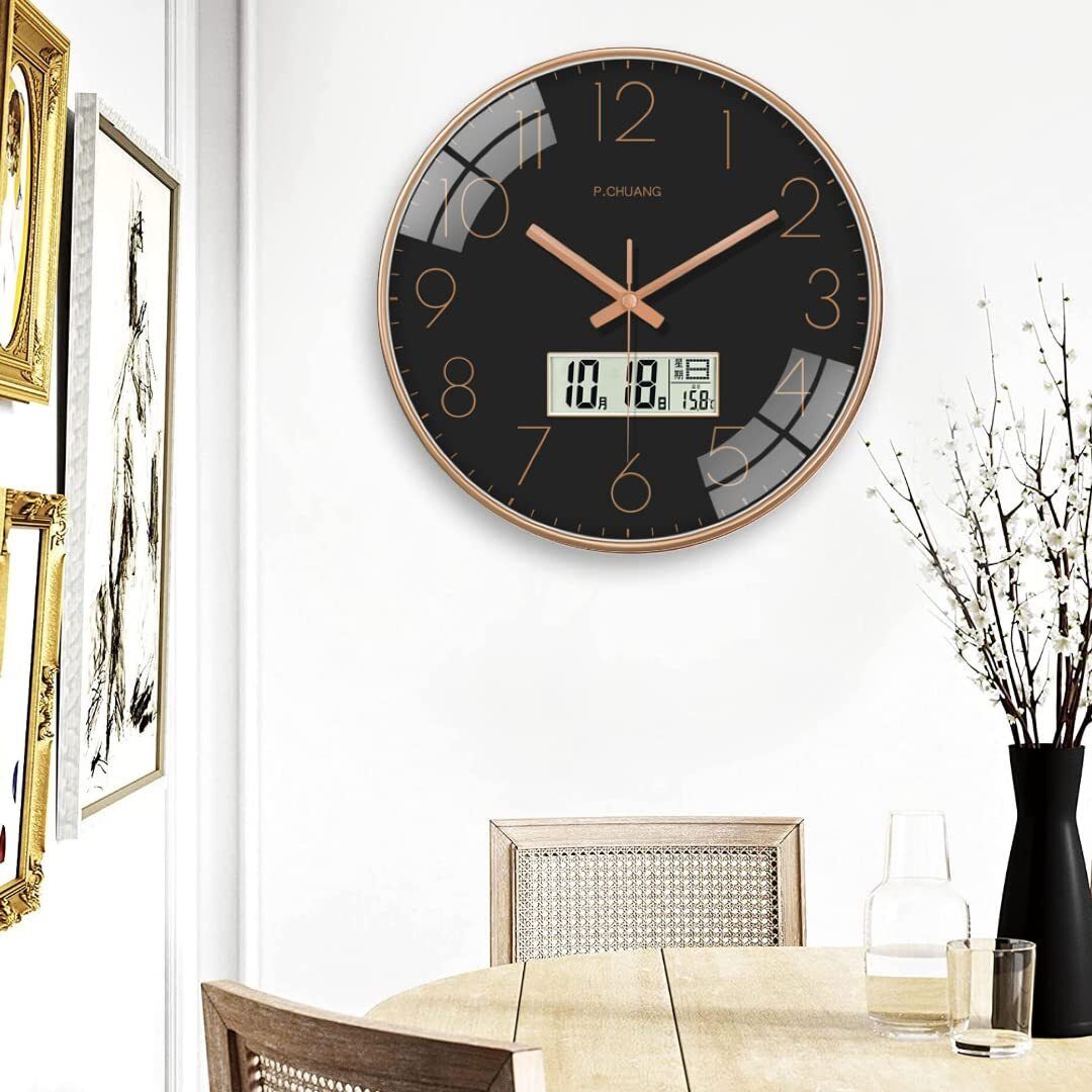 ashandroh Analog-Digital 32 cm X 32 cm Wall Clock-picture-37