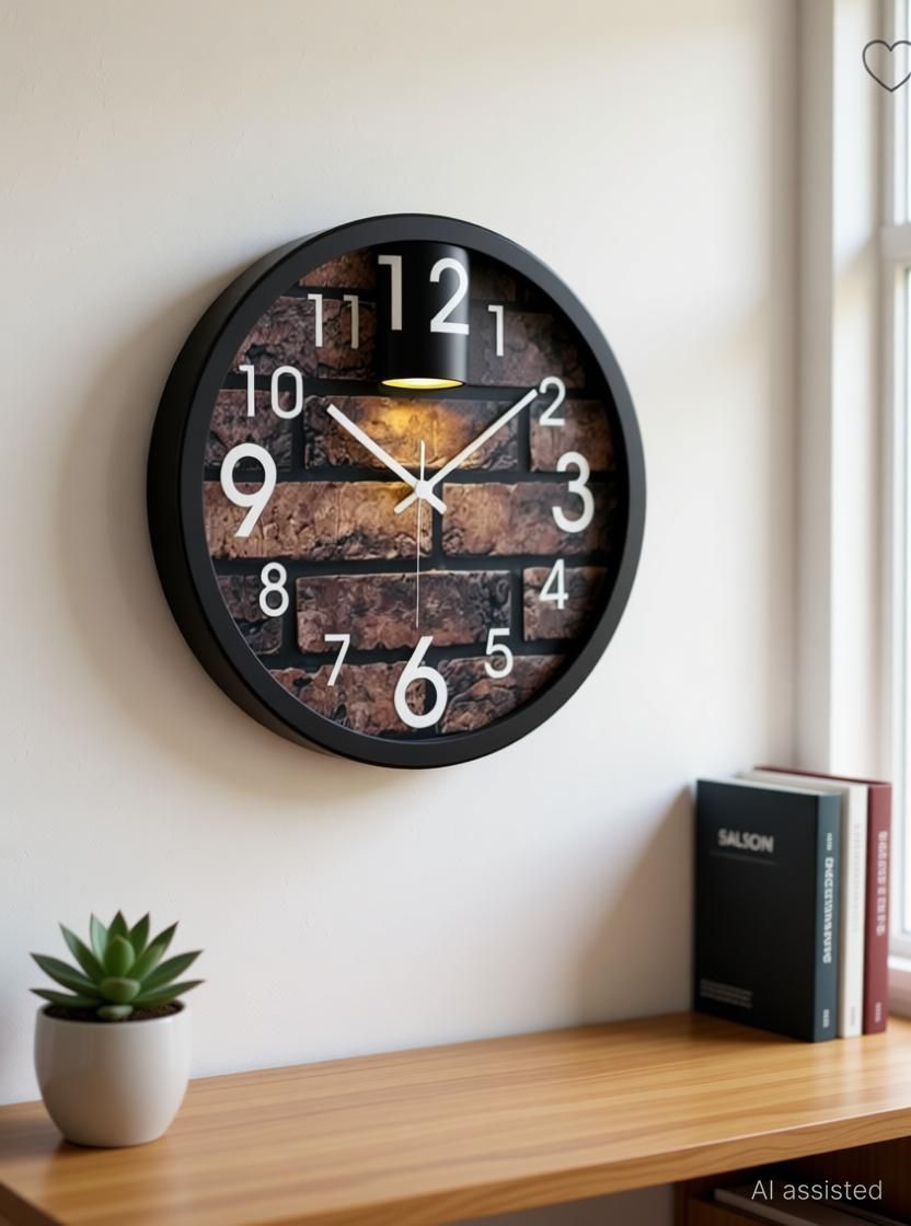 Analog 26 cm X 26 cm Wall Clock-image-46