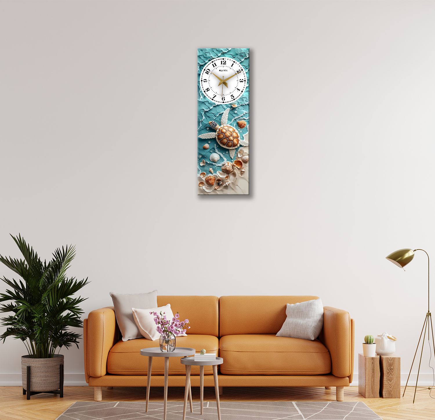 olive tree Analog 60 cm X 20 cm Wall Clock-picture-9