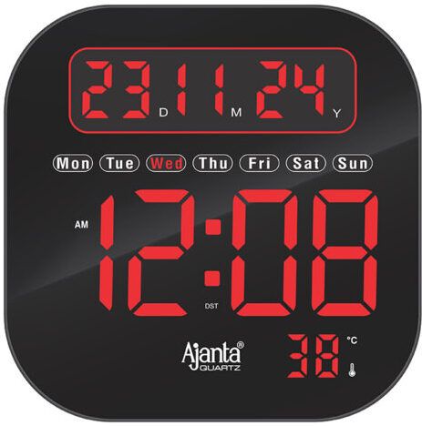 ajanta Digital 25 cm X 25 cm Wall Clock-picture-32