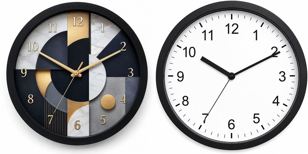 harsh creative villa Analog 25 cm X 25 cm Wall Clock-picture-46