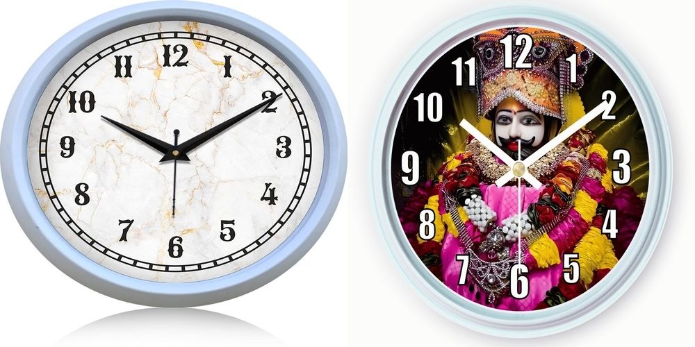 ujjawal enterprise Analog 26 cm X 26 cm Wall Clock-picture-17