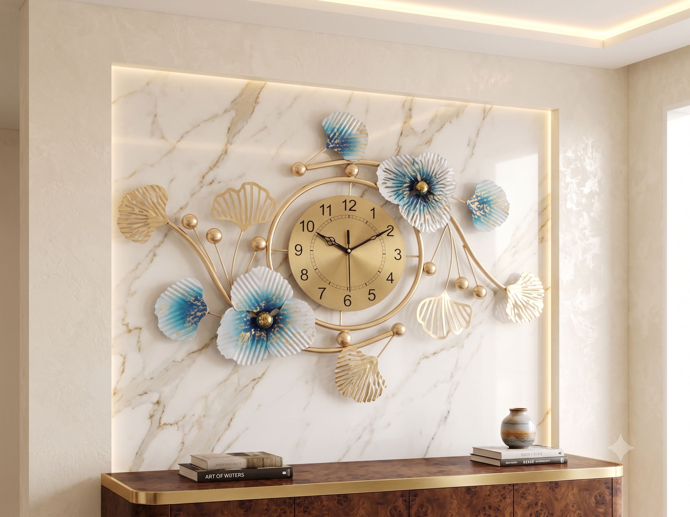 kasa deco Analog 25 cm X 25 cm Wall Clock-picture-15