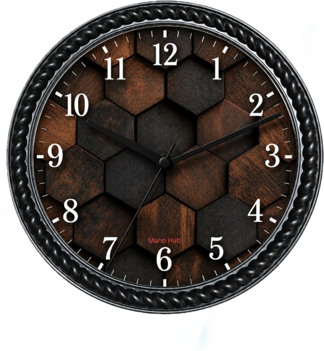 mano hub Analog 25 cm X 25 cm Wall Clock-picture-16