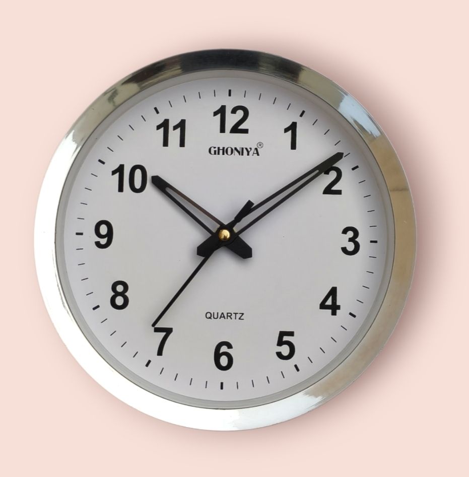 ghoniya enterprise Analog 20 cm X 20 cm Wall Clock-picture-19