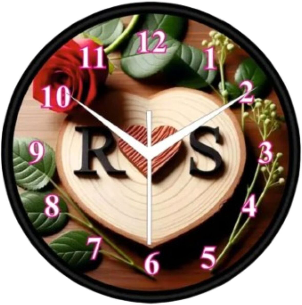 sumitraandcraft Analog 25 cm X 25 cm Wall Clock-picture-18