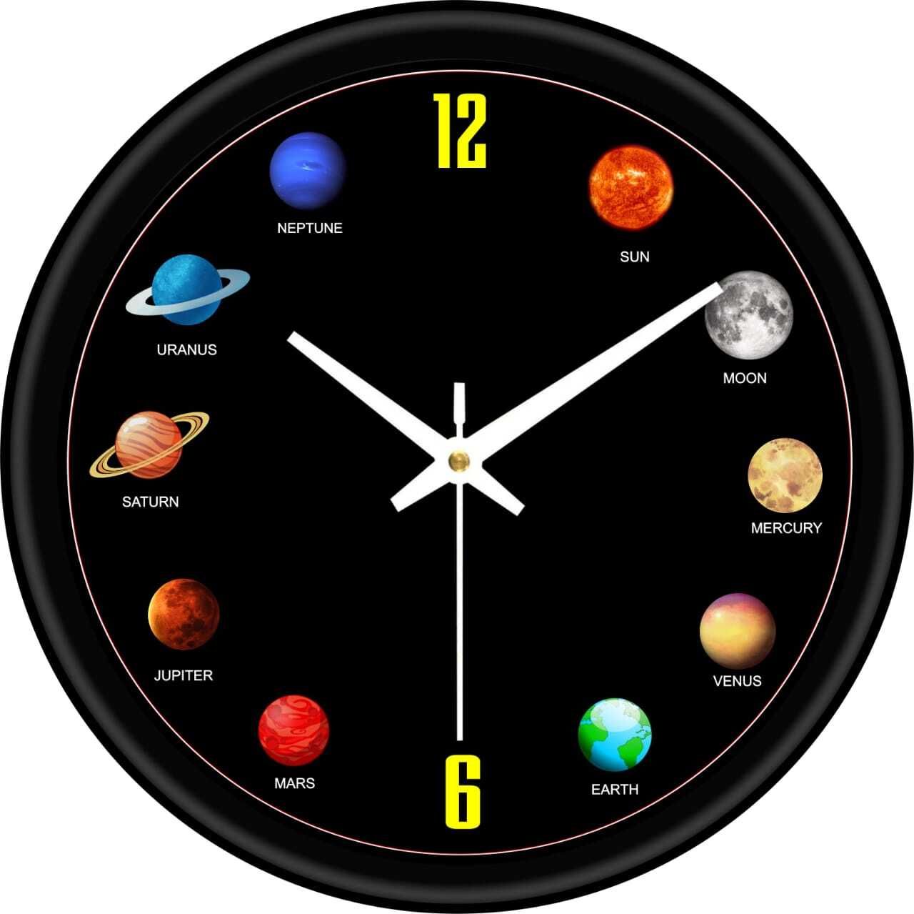 lavkush enterprises Analog 25 cm X 25 cm Wall Clock-picture-22