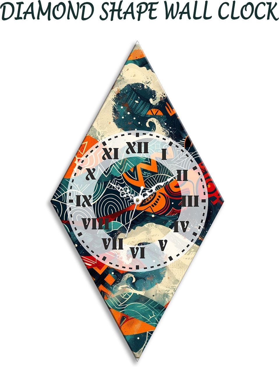 olive tree Analog 60 cm X 25 cm Wall Clock-picture-33