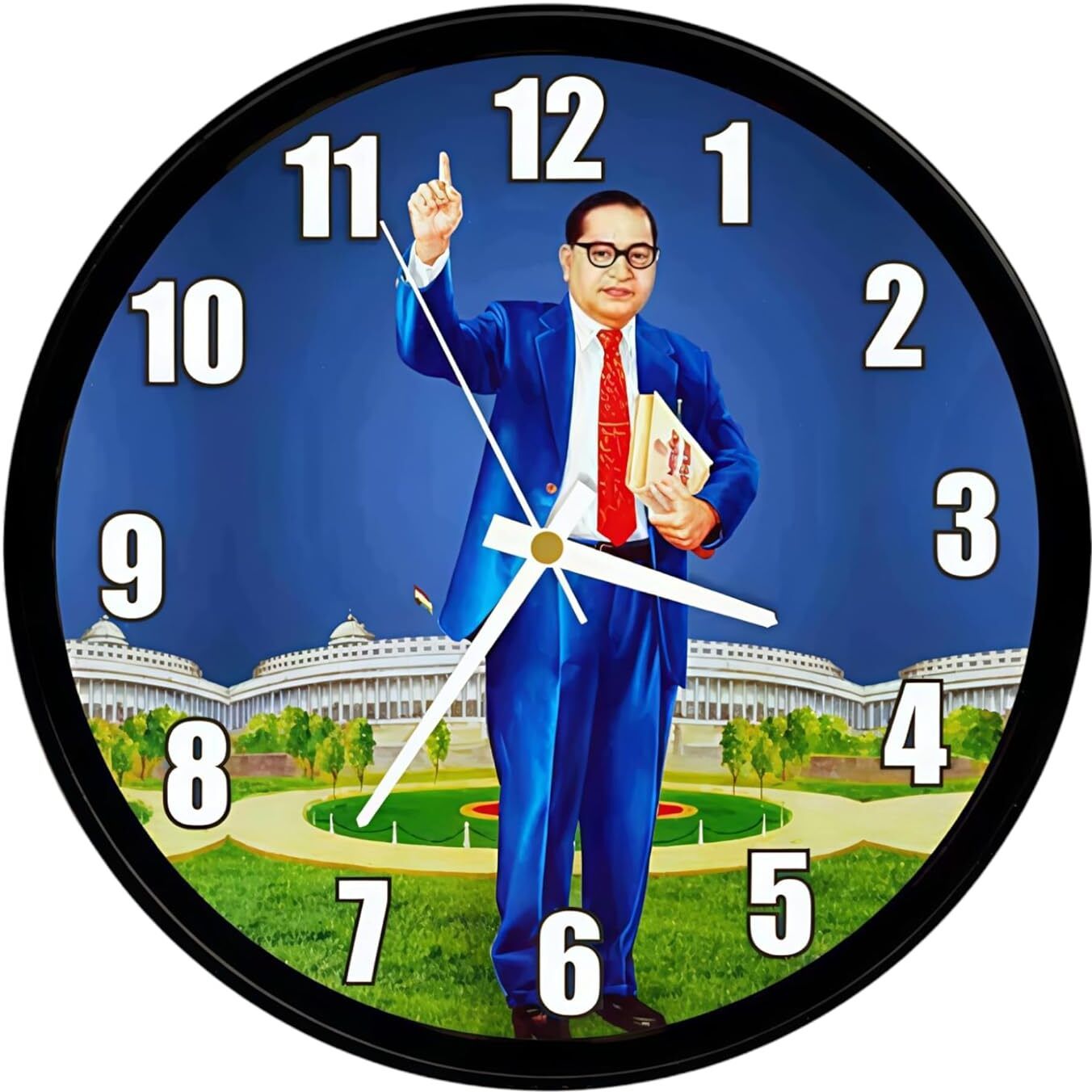 kittuavi Analog 25 cm X 25 cm Wall Clock-picture-47