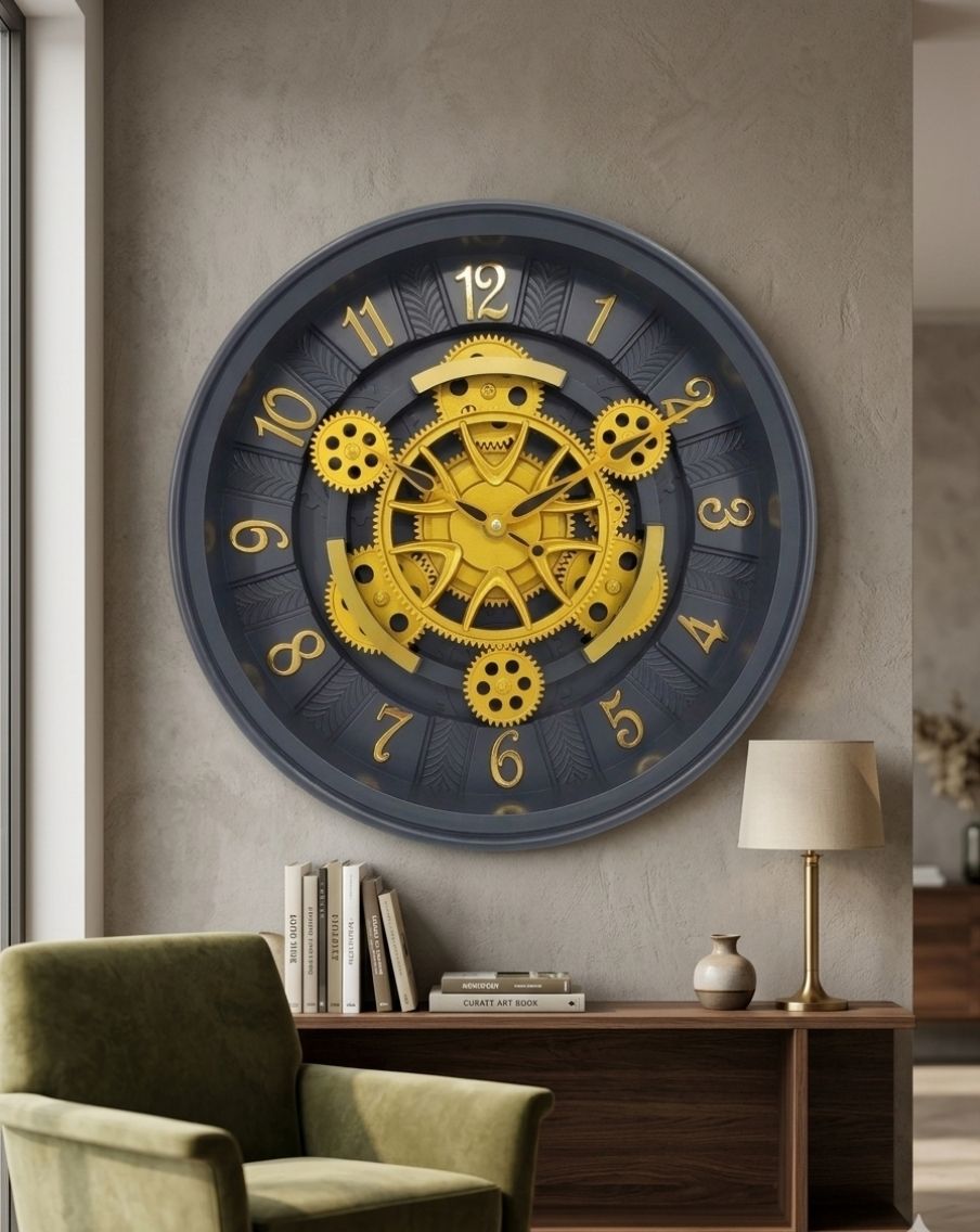 zyron Analog 40 cm X 40 cm Wall Clock-picture-48