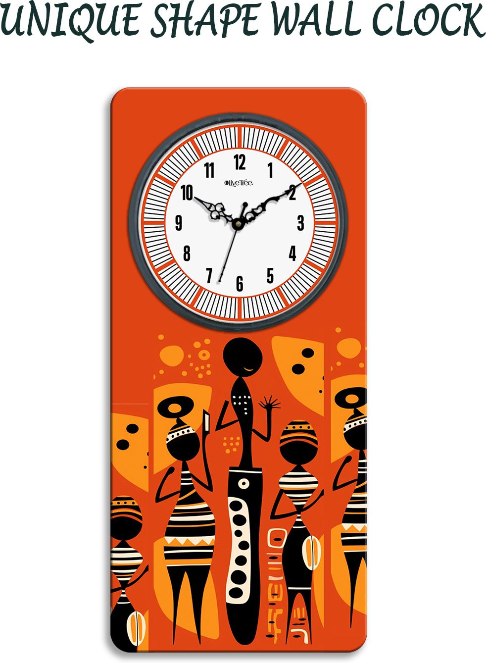 olive tree Analog 60 cm X 38 cm Wall Clock-picture-35