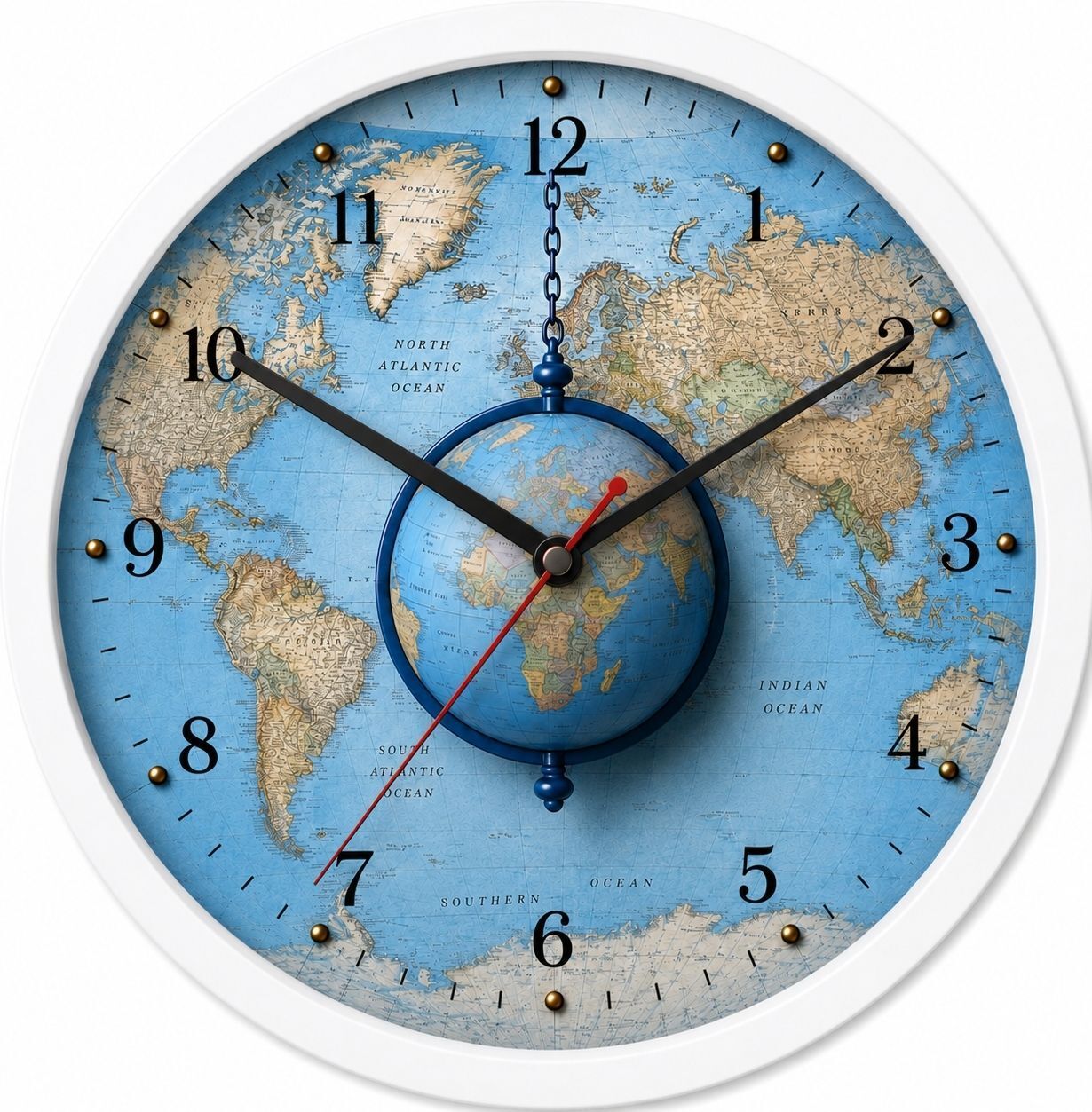 ujjawal enterprise Analog 14 cm X 16 cm Wall Clock-picture-15