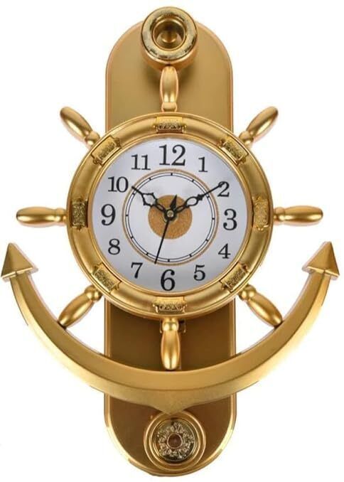 Analog 38 cm X 26 cm Wall Clock