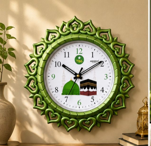 ghoniya enterprise Analog 25 cm X 25 cm Wall Clock-picture-46