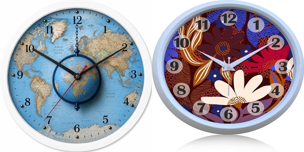 ujjawal enterprise Analog 26 cm X 26 cm Wall Clock-picture-10