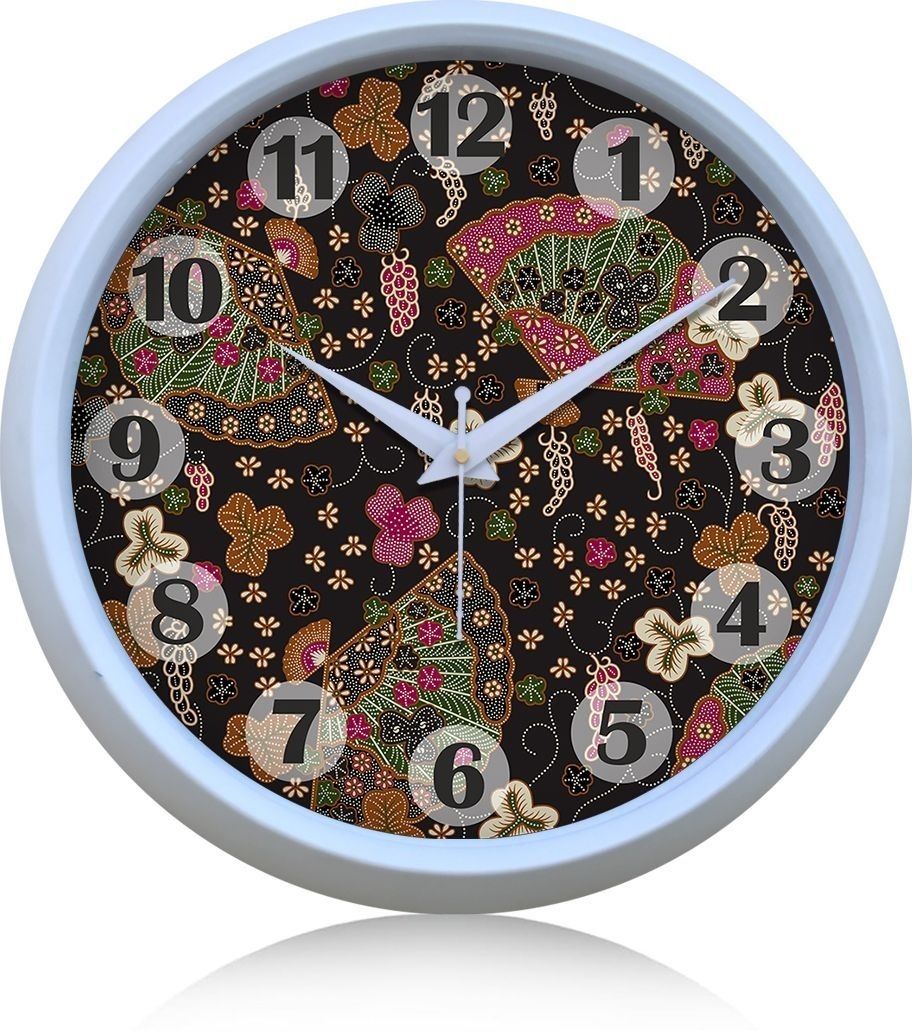Analog 14 cm X 16 cm Wall Clock-image-34