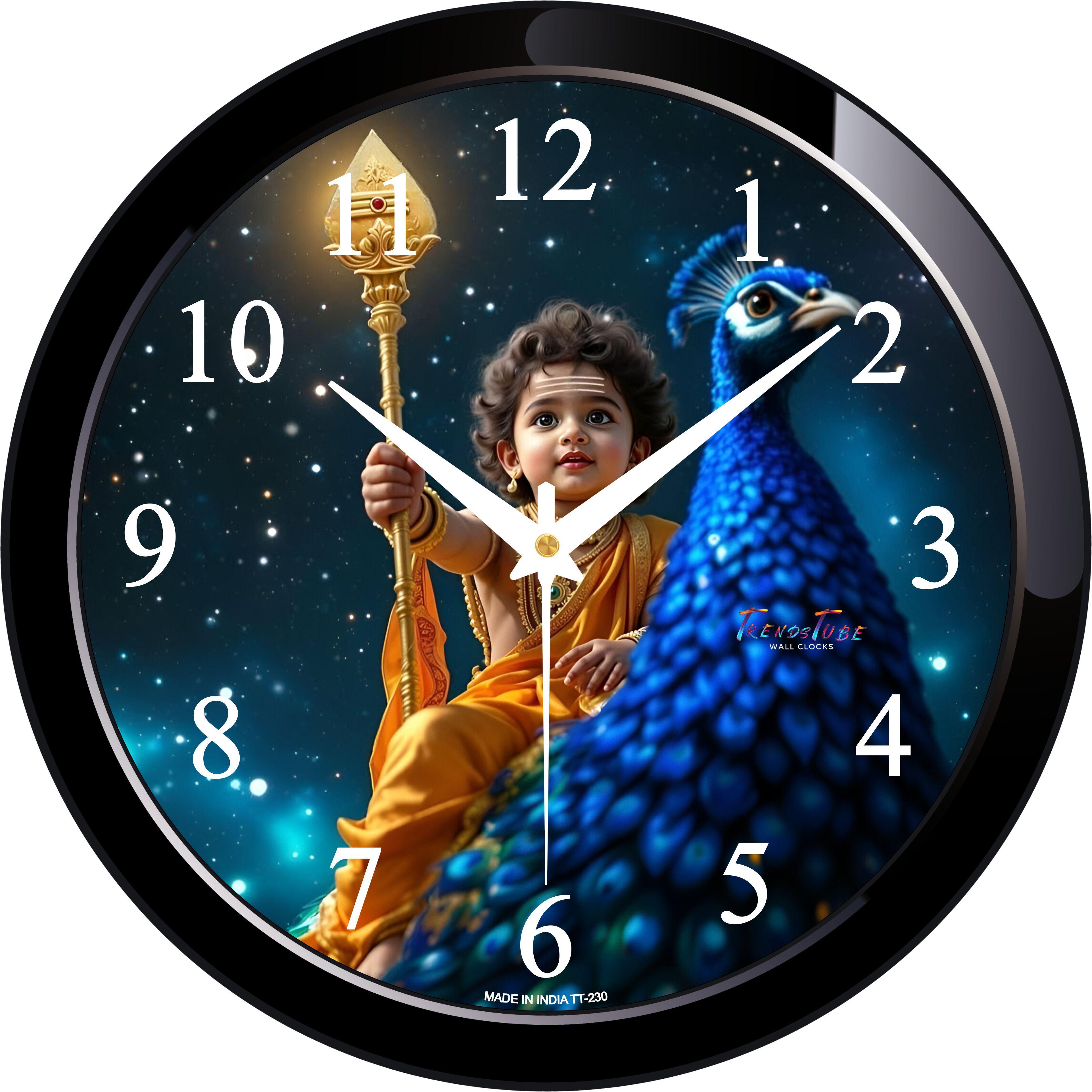 Analog 25 cm X 25 cm Wall Clock